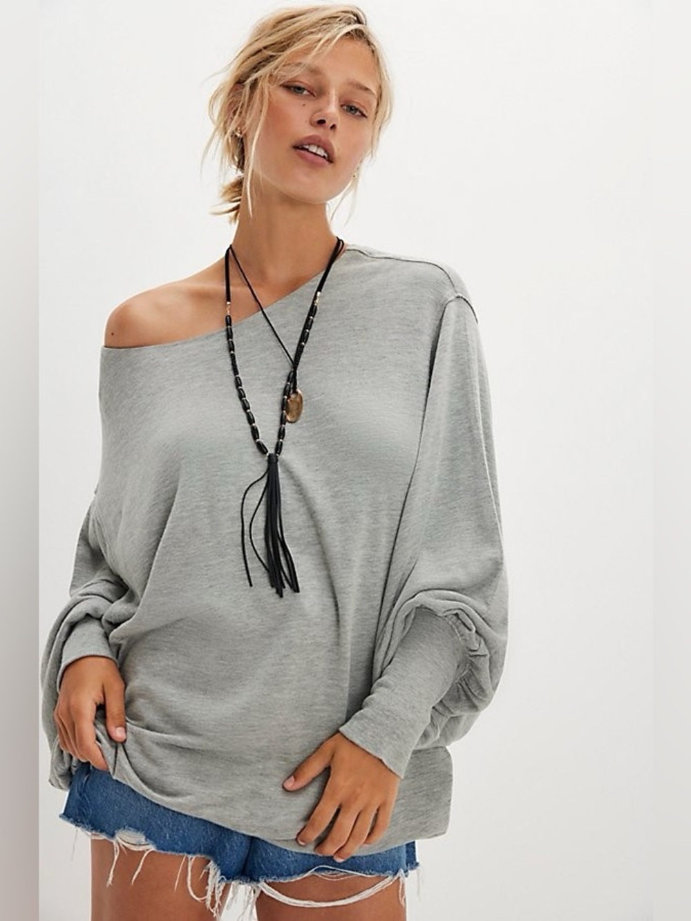 NWT! FP Free People Swept Up Sweatshirt Sz Medium
